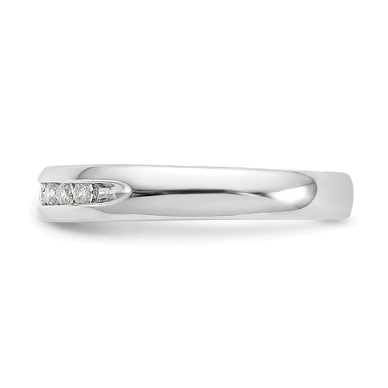 9-Stone Diamond Channel Bands