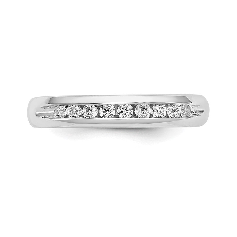 9-Stone Diamond Channel Bands