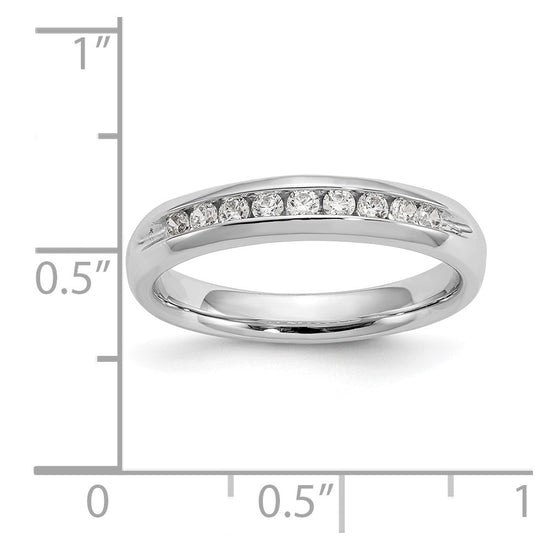 9-Stone Diamond Channel Bands