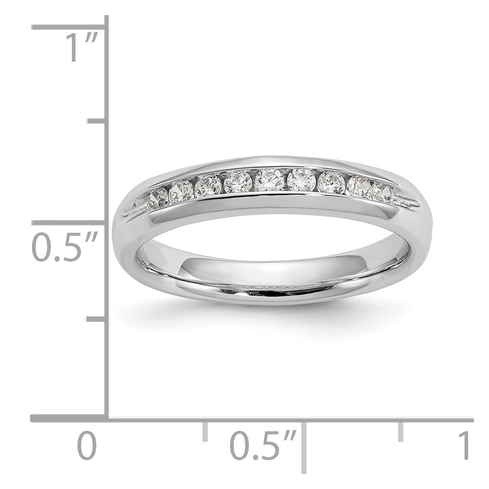 9-Stone Diamond Channel Bands