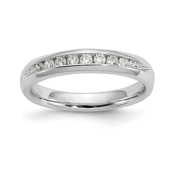 9-Stone Diamond Channel Bands