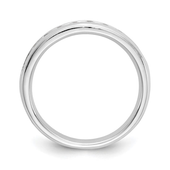 9-Stone Diamond Channel Bands