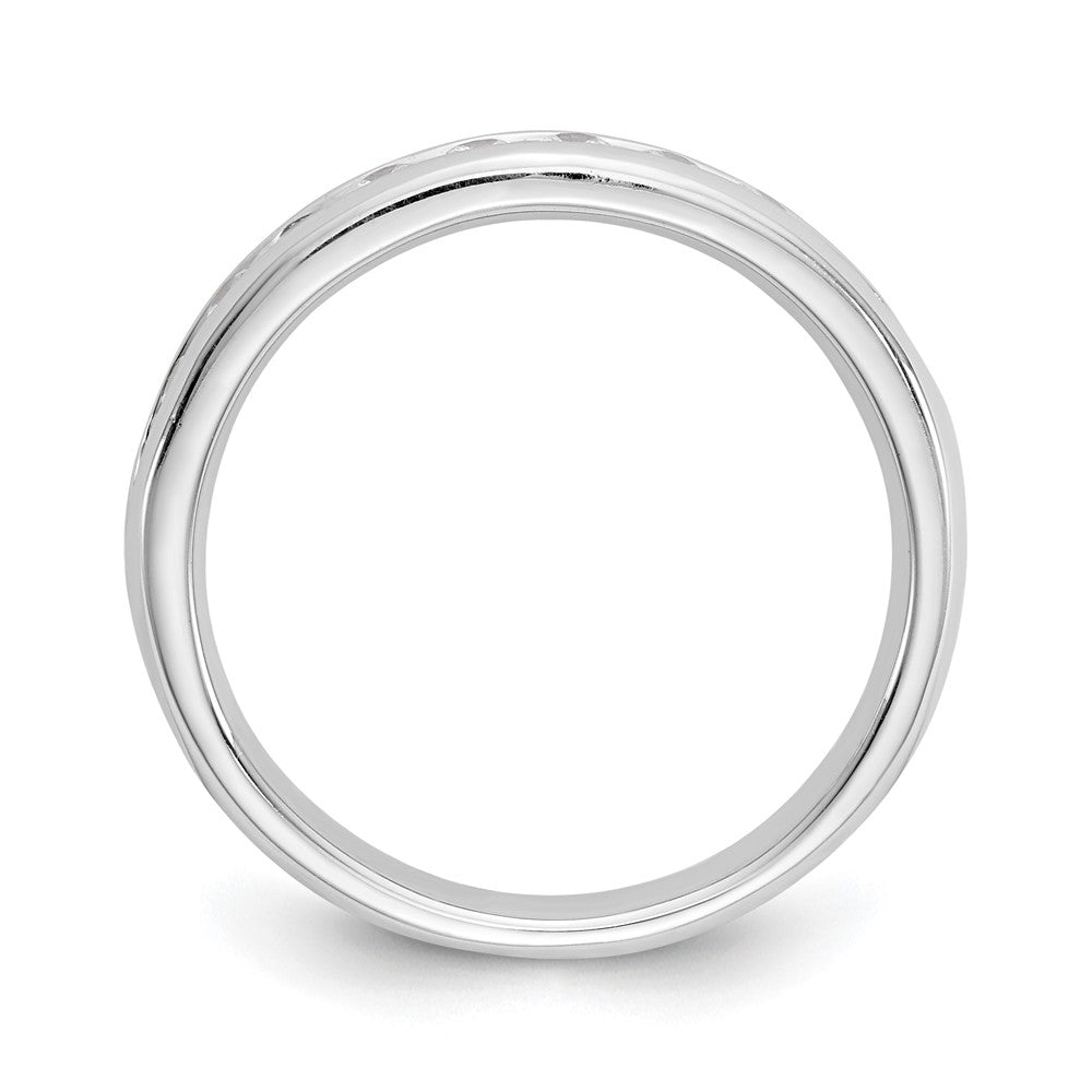 9-Stone Diamond Channel Bands