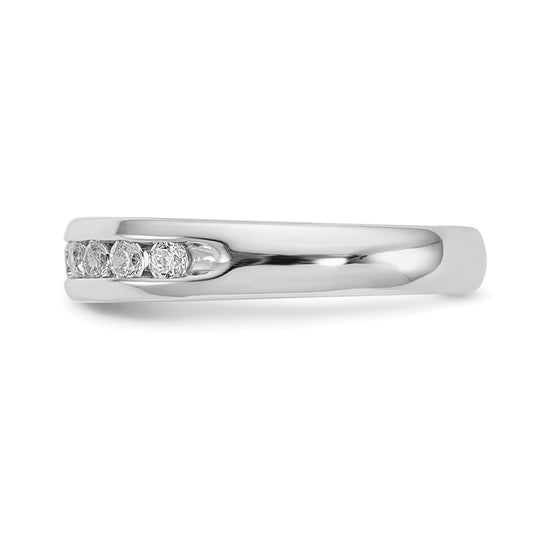 9-Stone Diamond Channel Bands