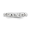 9-Stone Diamond Channel Bands