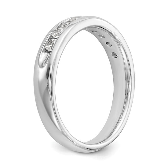 9-Stone Diamond Channel Bands