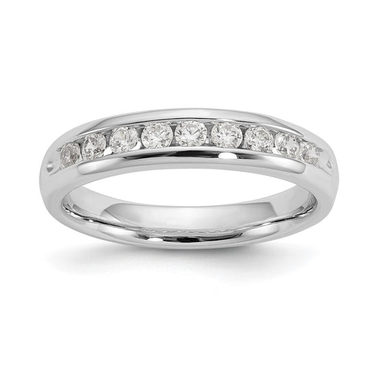 9-Stone Diamond Channel Bands
