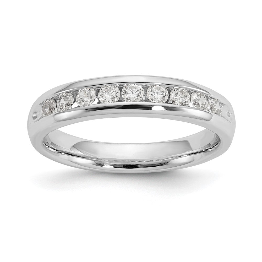 9-Stone Diamond Channel Bands