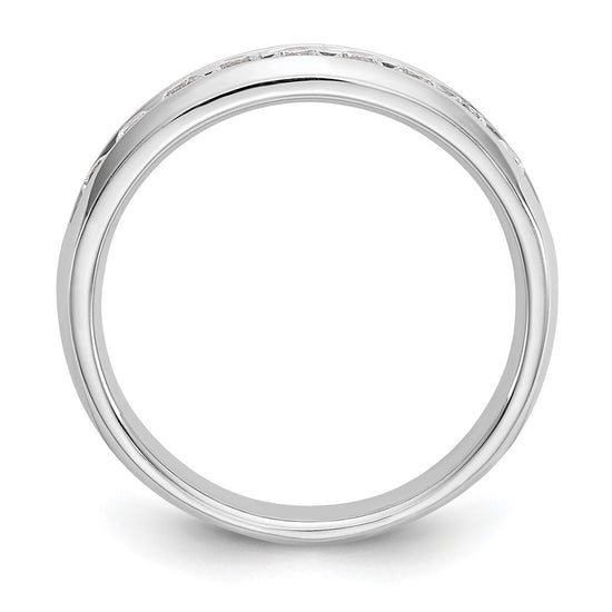 9-Stone Diamond Channel Bands