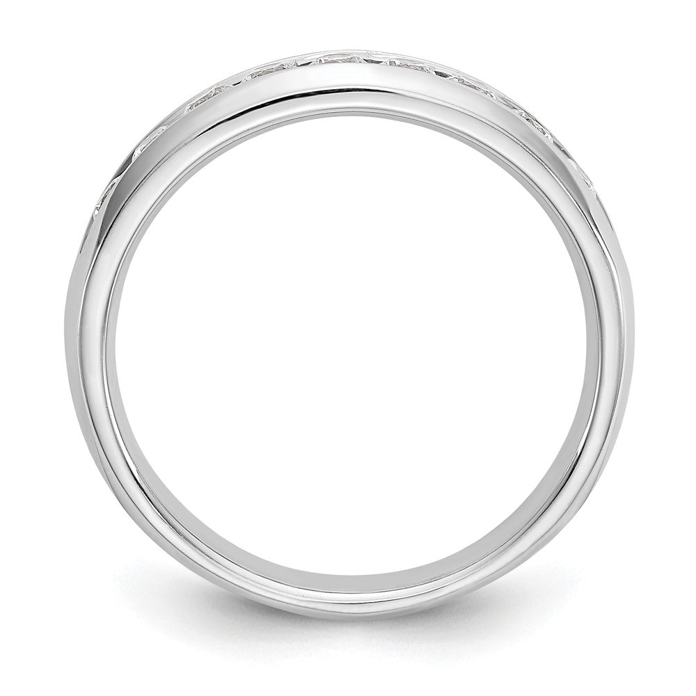 9-Stone Diamond Channel Bands