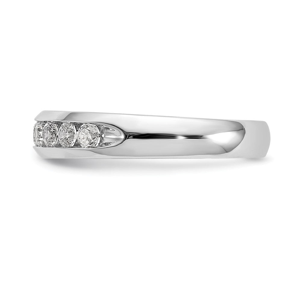 9-Stone Diamond Channel Bands