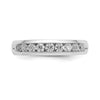 9-Stone Diamond Channel Bands