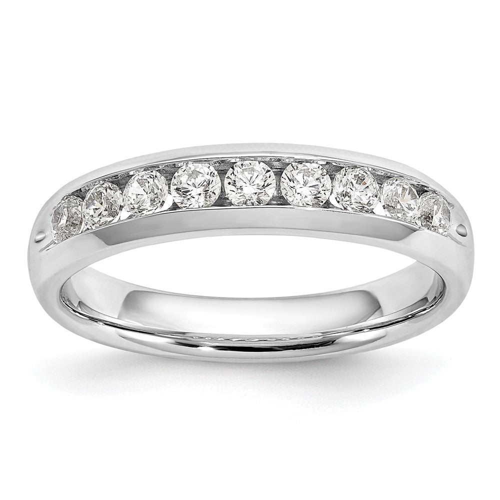 9-Stone Diamond Channel Bands