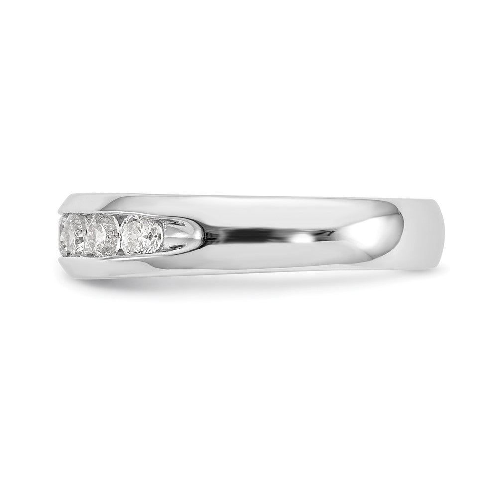 9-Stone Diamond Channel Bands