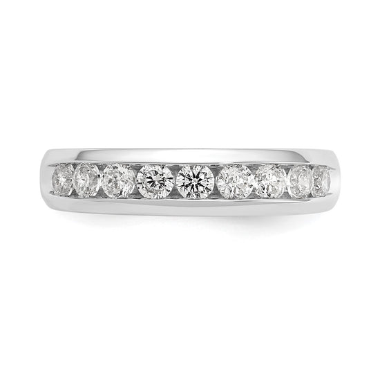 9-Stone Diamond Channel Bands