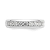 9-Stone Diamond Channel Bands