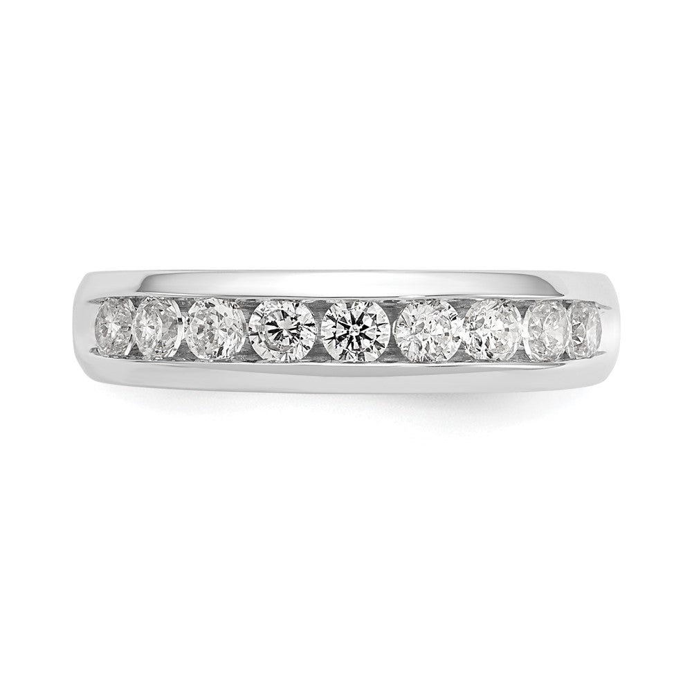 9-Stone Diamond Channel Bands