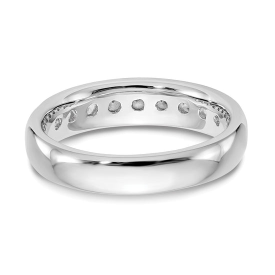 9-Stone Diamond Channel Bands