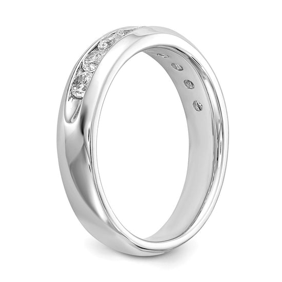 9-Stone Diamond Channel Bands