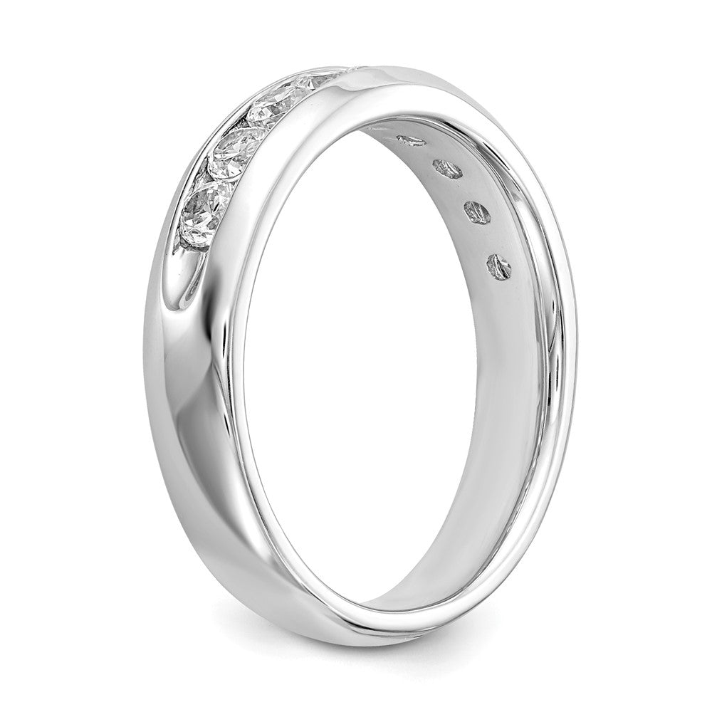 9-Stone Diamond Channel Bands