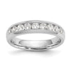 9-Stone Diamond Channel Bands
