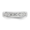9-Stone Diamond Channel Bands