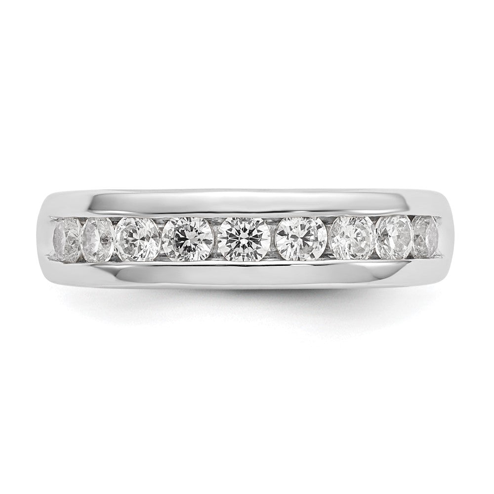 9-Stone Diamond Channel Bands