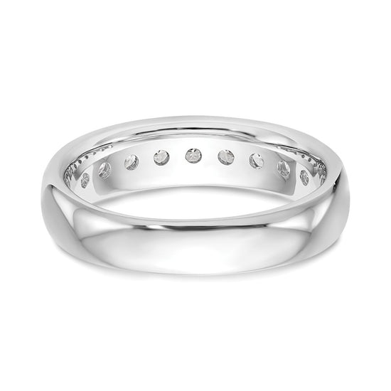 9-Stone Diamond Channel Bands