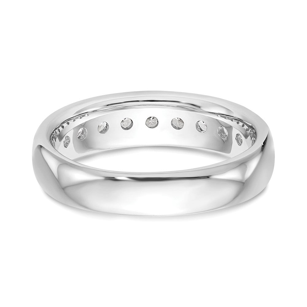 9-Stone Diamond Channel Bands