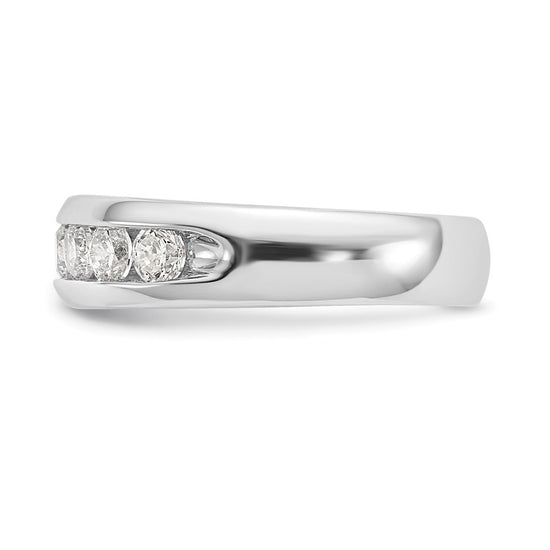 9-Stone Diamond Channel Bands