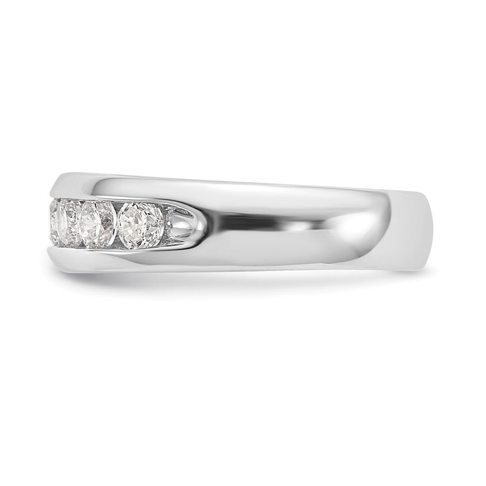 9-Stone Diamond Channel Bands