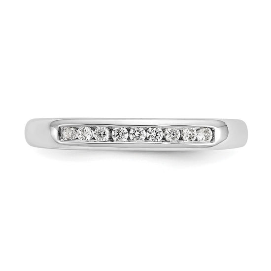 9-Stone Diamond Channel Bands