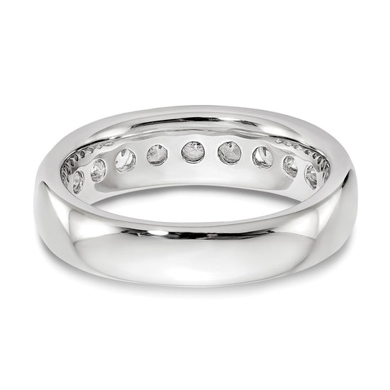 9-Stone Diamond Channel Bands