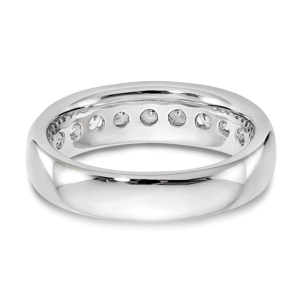 9-Stone Diamond Channel Bands