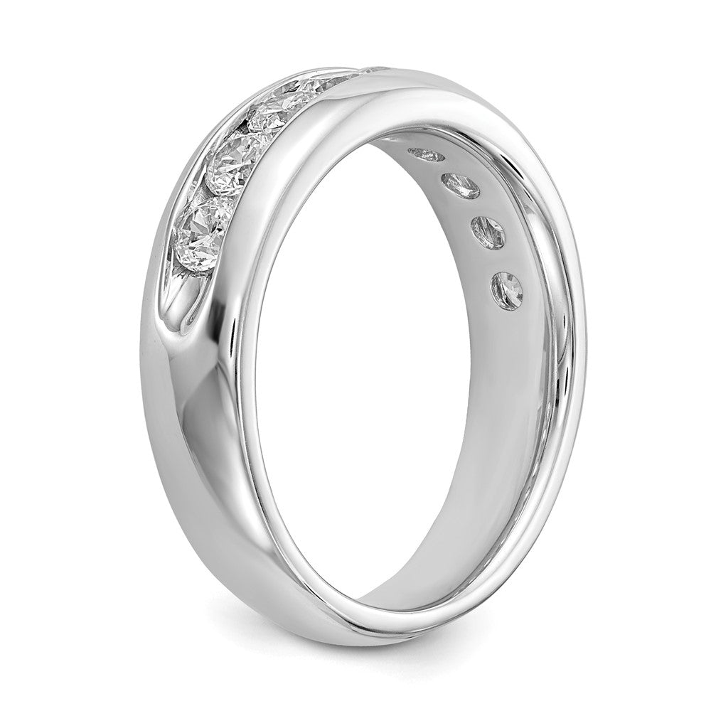 9-Stone Diamond Channel Bands