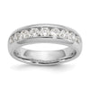 9-Stone Diamond Channel Bands