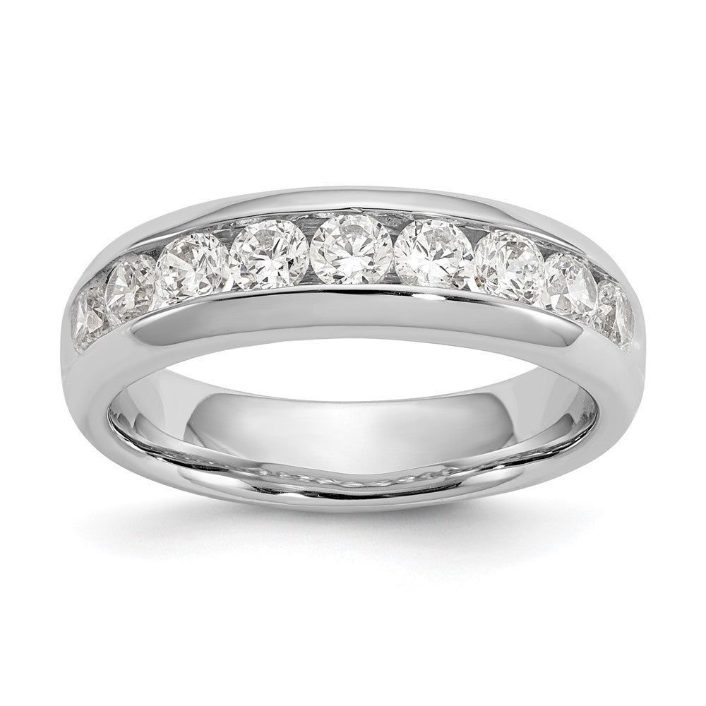 9-Stone Diamond Channel Bands