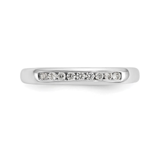 9-Stone Diamond Channel Bands
