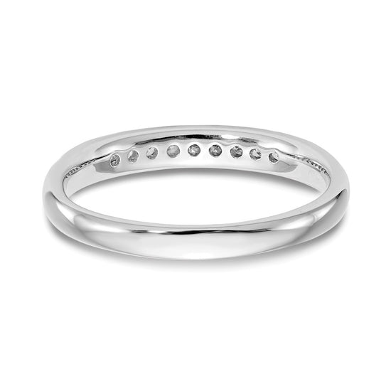 9-Stone Diamond Channel Bands