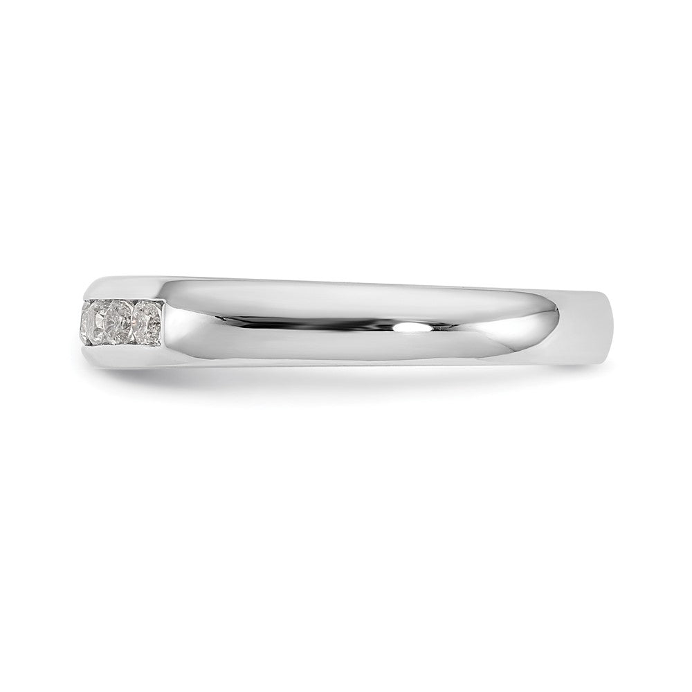9-Stone Diamond Channel Bands
