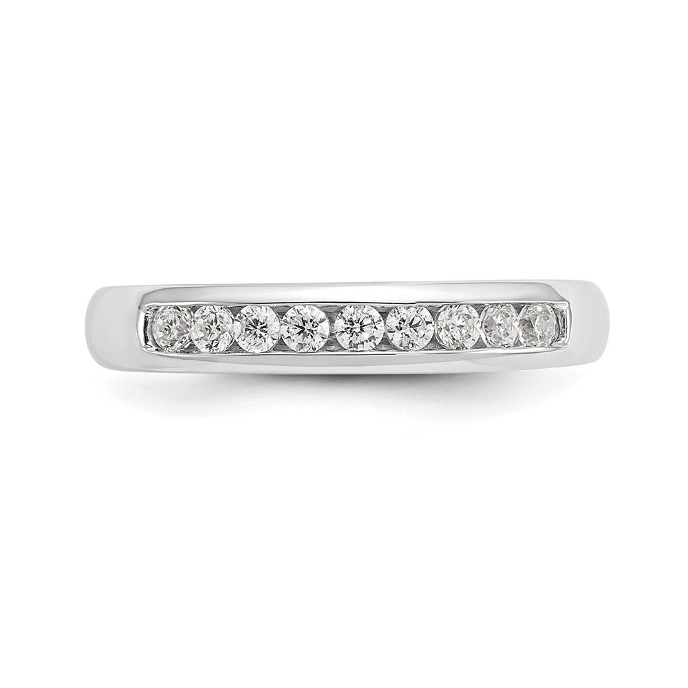 9-Stone Diamond Channel Bands