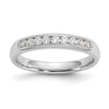 9-Stone Diamond Channel Bands