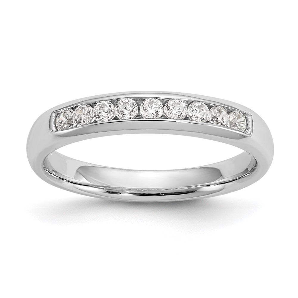 9-Stone Diamond Channel Bands