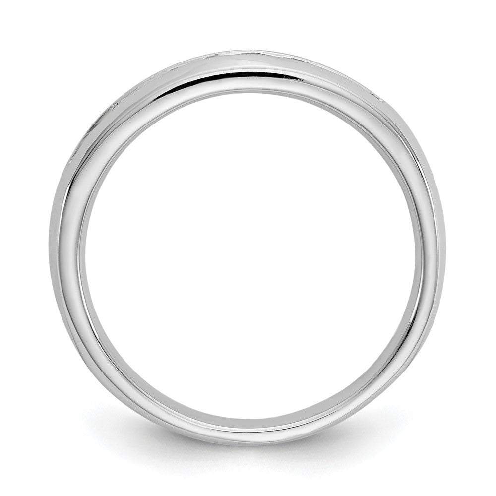9-Stone Diamond Channel Bands