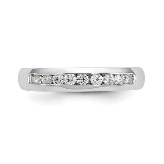 9-Stone Diamond Channel Bands