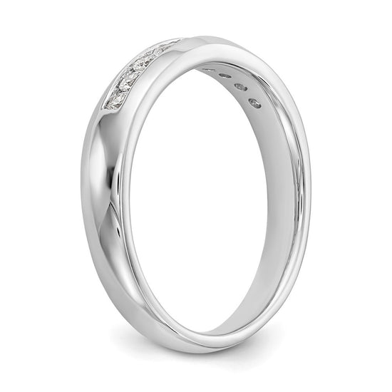 9-Stone Diamond Channel Bands