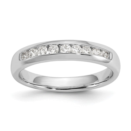 9-Stone Diamond Channel Bands