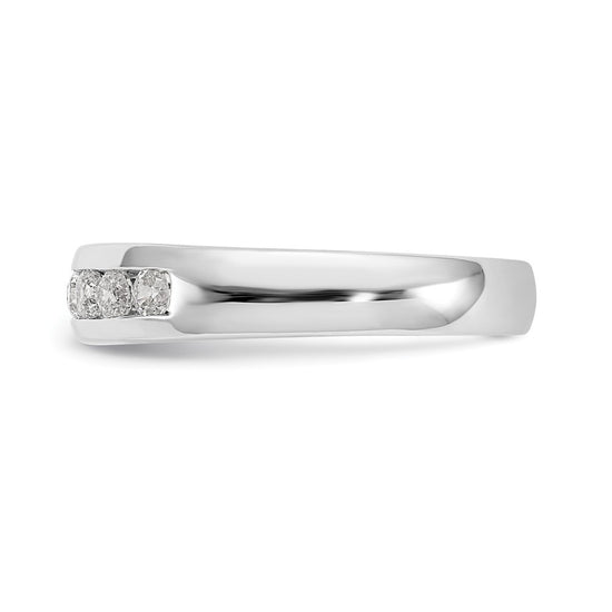9-Stone Diamond Channel Bands