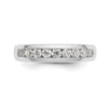 9-Stone Diamond Channel Bands