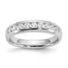 9-Stone Diamond Channel Bands